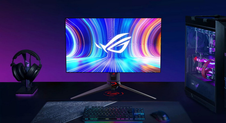 ASUS представила 27-дюймовый игровой монитор ROG Swift PG27AQDM: OLED, 1440p и 240 Гц