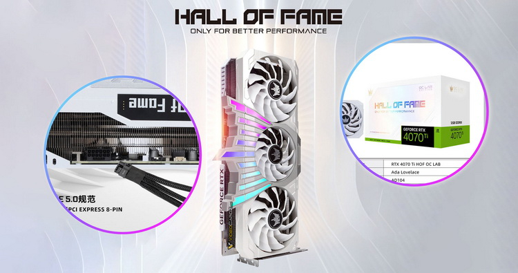 Galax представила видеокарту GeForce RTX 4070 Ti HOF для экстремального разгона