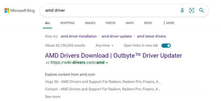 Google распространяет поддельные драйверы AMD Radeon и это показывает серьёзную проблему в поисковике