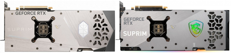  GeForce RTX 4090 Surpim (слева) и GeForce RTX 4090 Surpim Classic (справа) 