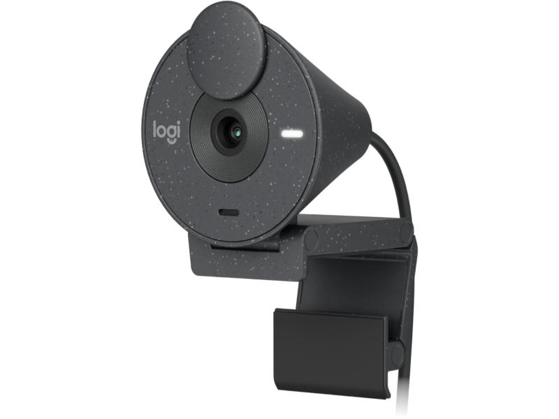 Logitech представила веб-камеру Brio 300 с необычным дизайном за $69,99