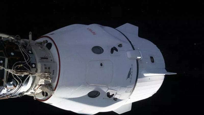  SpaceX Dragon. Источник изображения: NASA 