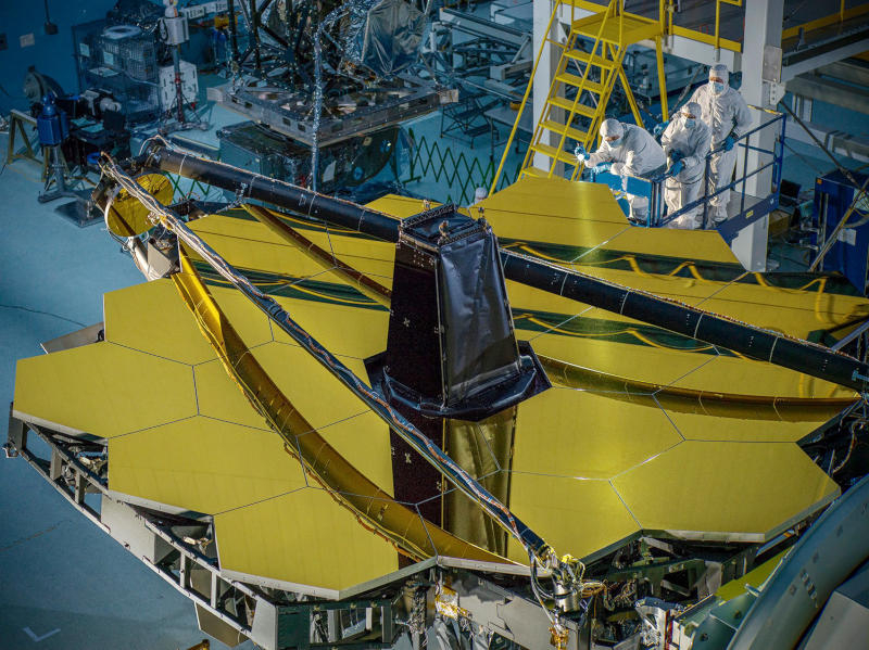  Космический телескоп «Джеймс Уэбб». Источник изображений: nasa.gov 