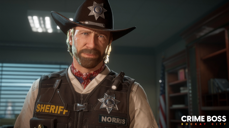  Образ честного шерифа Норриса в игре взял на себя сам Чак Норрис 