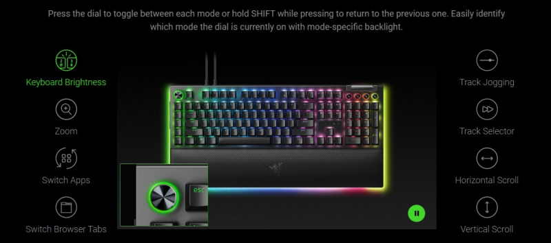 Razer представила 230-долларовую механическую клавиатуру BlackWidow V4 Pro с частотой опроса до 8000 Гц