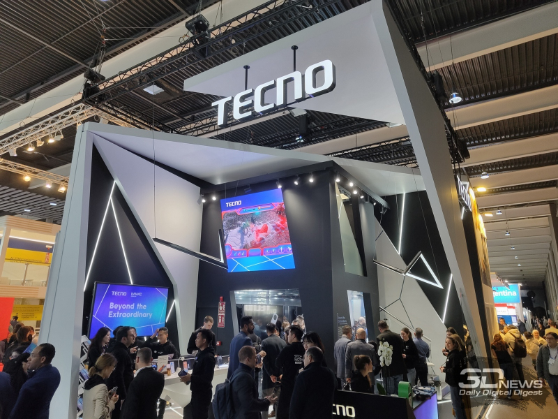 TECNO на выставке MWC 2023: первый гибкий смартфон, технология Chameleon и другие новинки