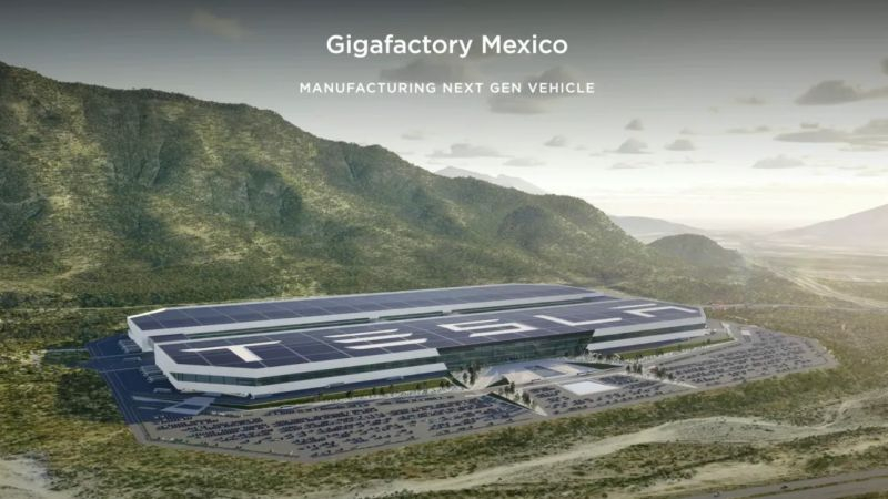 Предприятие Tesla на севере Мексики займётся выпуском электромобилей на новой платформе