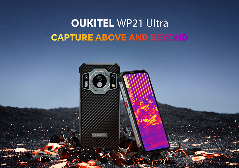 Вскоре выйдет защищённый смартфон OUKITEL WP21 Ultra с тепловизионной камерой