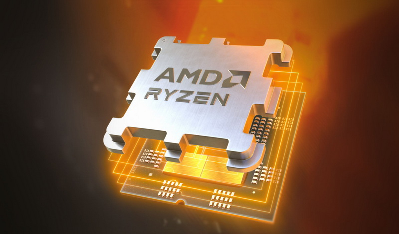   AMD  Ryzen 7 7800X3D  24 %  Intel Core i9-13900K  