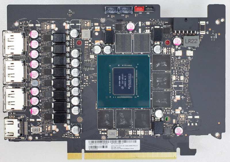  Нереференсная плата GeForce RTX 4070 Ti. Источник изображения: HKEPC 