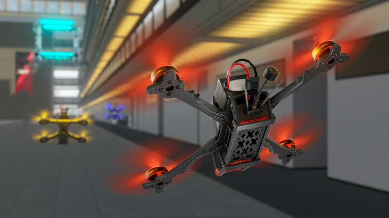  The Drone Racing League Simulator — симулятор гонок на дронах от студии The Drone Racing League 
