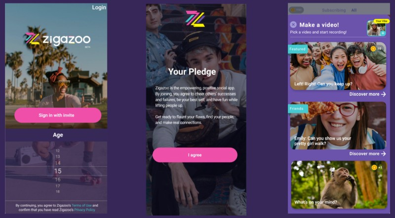 Стартап Zigazoo запустил здоровую альтернативу TikTok для зумеров