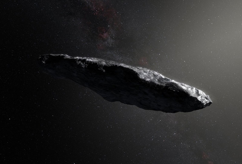  Астероид в представлнии художника. Источник изображения: ESO 
