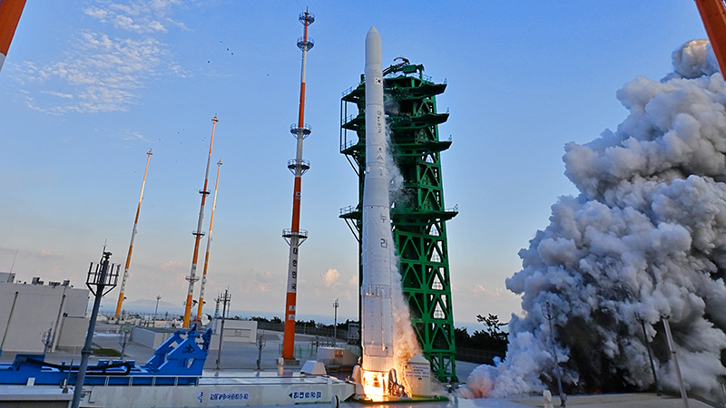  Южнокорейская ракета-носитель Нури (KSLV-II). Источник изображения: KARI 