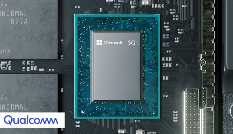  Процессор Microsoft SQ1, разработанный совместно с Qualcomm. Источник изображения: Microsoft 