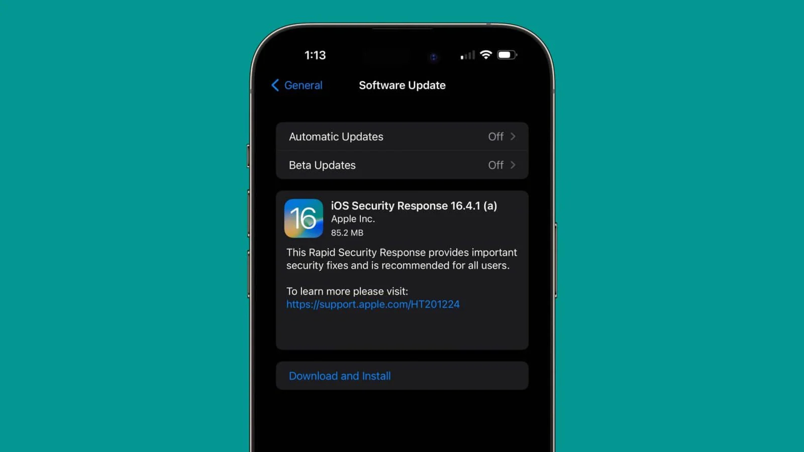 Apple впервые выпустила для широкой аудитории быстрые ответы на угрозы для iOS, iPadOS и macOS