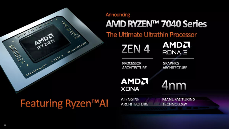 AMD оправдалась за задержку мобильных чипов Ryzen 7040HS Phoenix — ноутбуки с ними вот-вот появятся