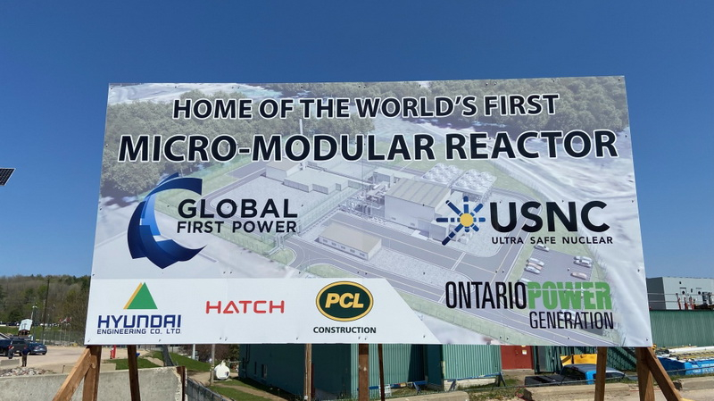 Первый в мире микромодульный ядерный реактор построят в Канаде к 2027 году