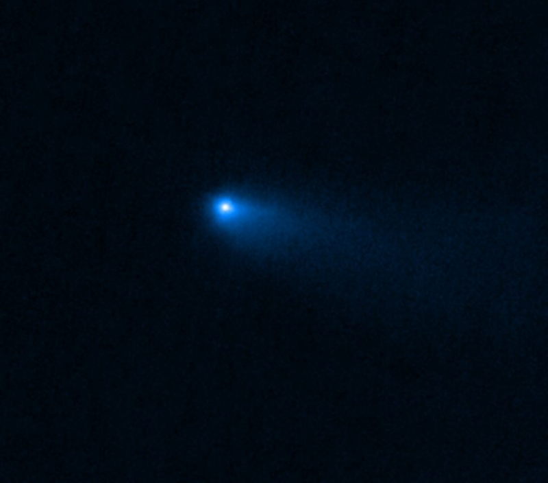  Ко*** 238P/Read в объективе «Джеймса Уэбба» 8 сентября 2022 года. Источник изображения: NASA, ESA, CSA, M. Kelley, H. Hsieh, A. Pagan 