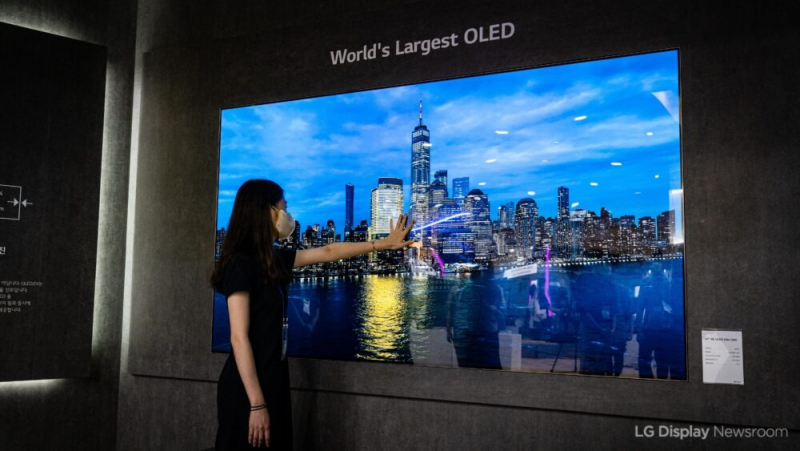 LG Display будет поставлять миллионы OLED-панелей для телевизоров Samsung