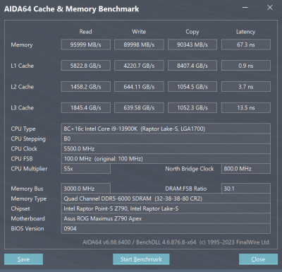  Intel Core i9-13900K 