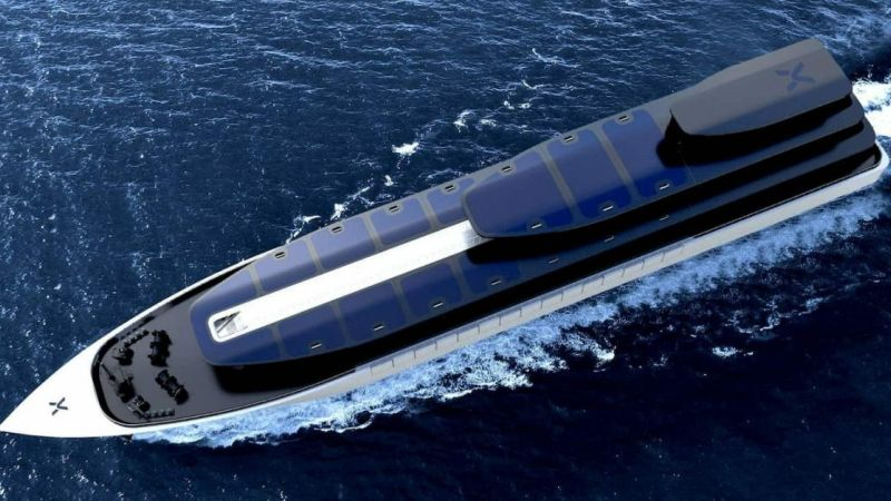 Японский стартап PowerX создаст 140-метровый плавучий повербанк для перевозки электричества по океану