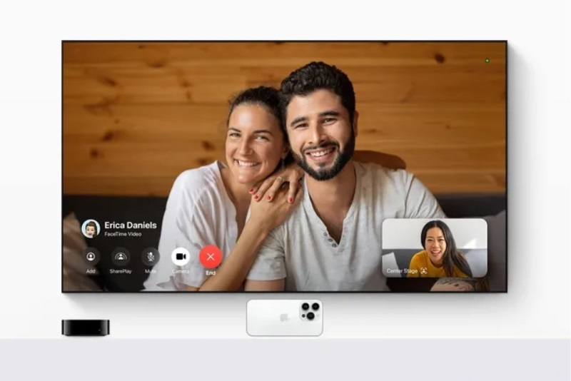 Приложение FaceTime появится в Apple TV с выходом tvOS 17