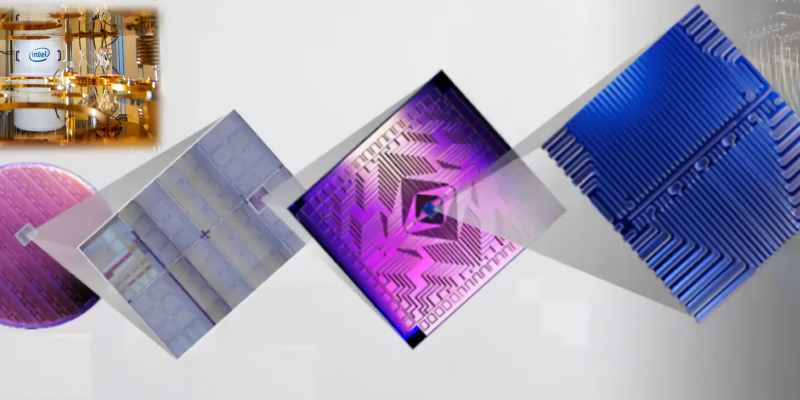  От 300-мм в поперечнике заготовки (слева) — до наноразмерной системы квантовых точек: производственный путь Tunnel Falls (источник: Intel) 