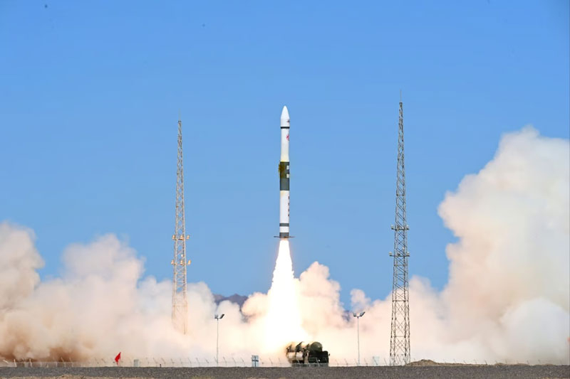  Запуск ракеты-носителя Куайчжоу-1 с мобильной установки. Источник изображения: 