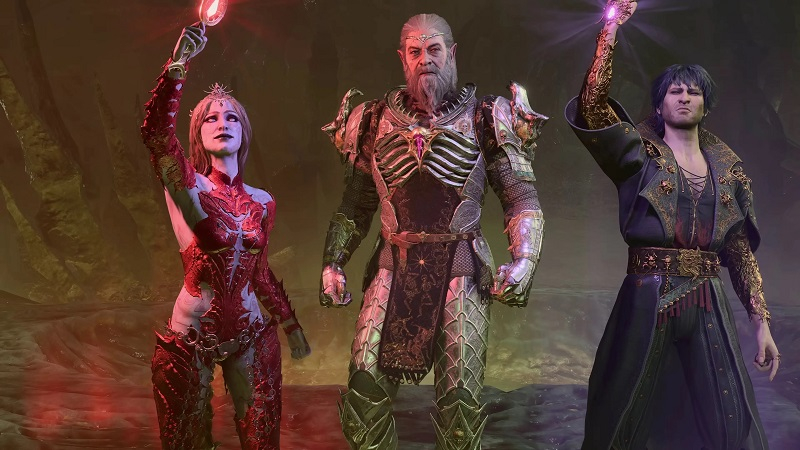  Трио антагонистов в Baldur's Gate 3 описывается как почти гениальное (источник изображения: Larian Studios) 
