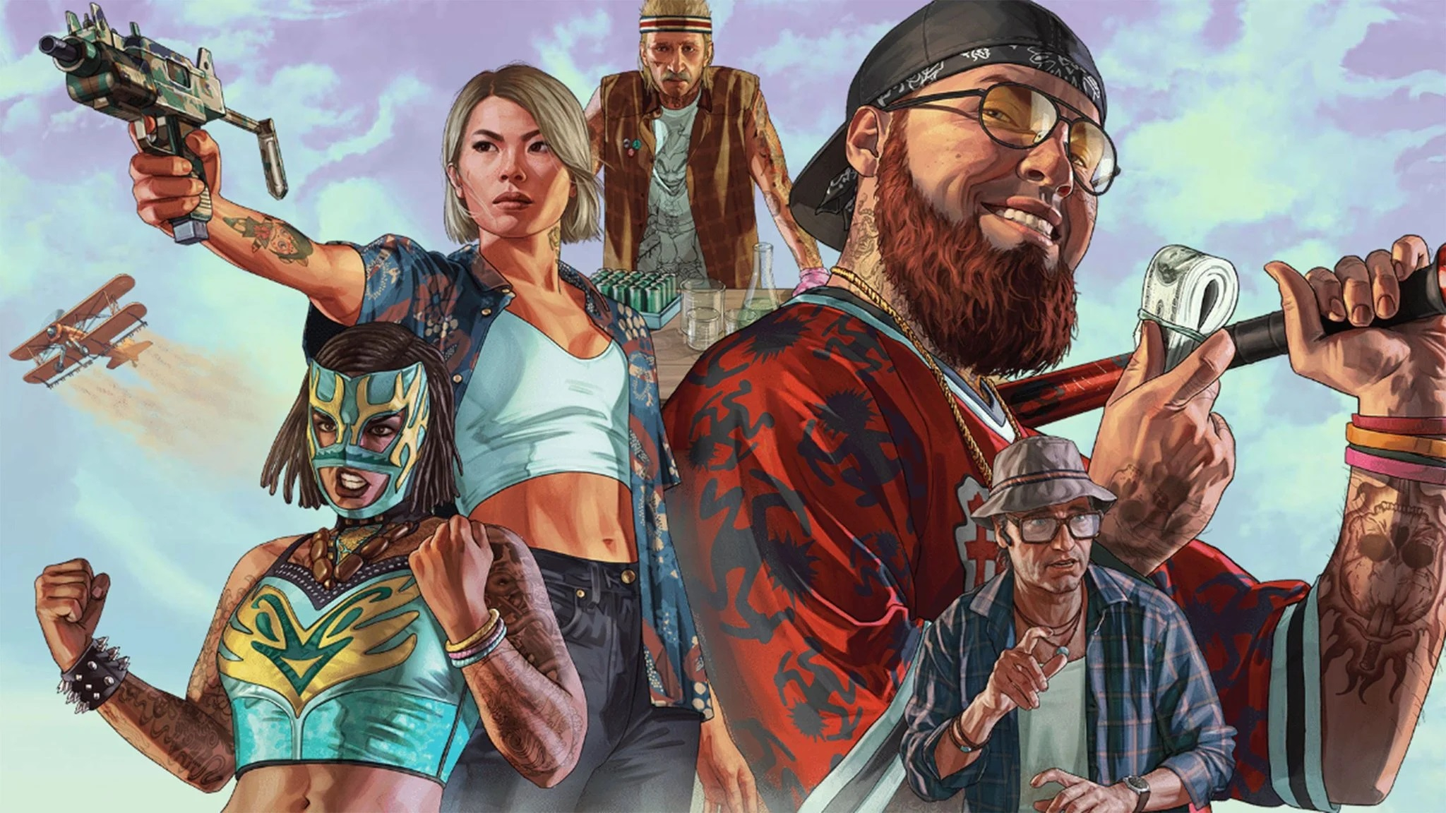 What character are you in gta 5 фото 53