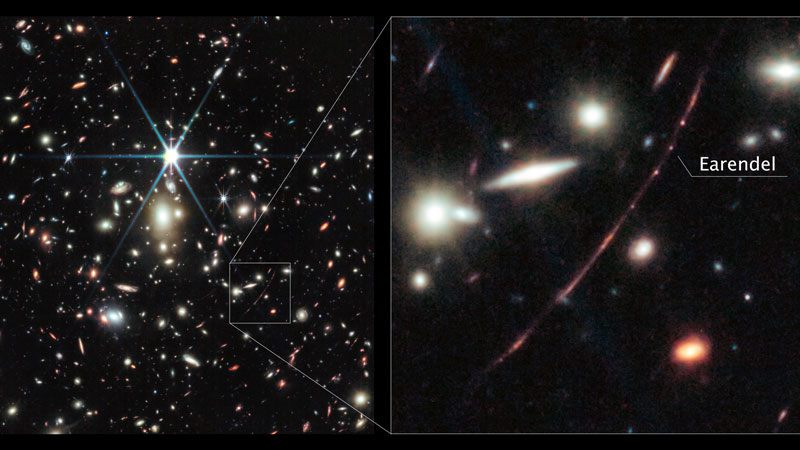 Джеймс Уэбб подтвердил открытие самой далёкой звезды во Вселенной и оценил её спектр