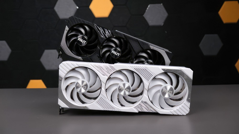  Сравнение белой и чёрной версий GeForce RTX 4070 Ti GamingPro 