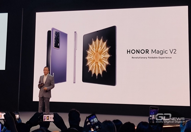 Honor представила глобальную версию Magic V2 одного из самых тонких складных смартфонов