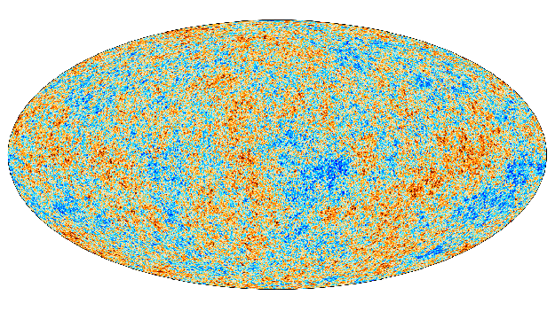  Космический микроволновый фон. Учёные сравнили его с современным распределением галактик, чтобы отследить тёмную материю (источник изображения: ESA / Planck Collaboration) 