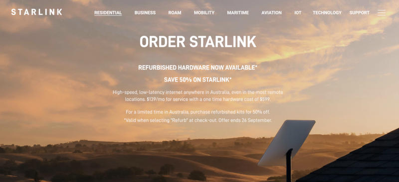  Источник изображения: starlink.com 