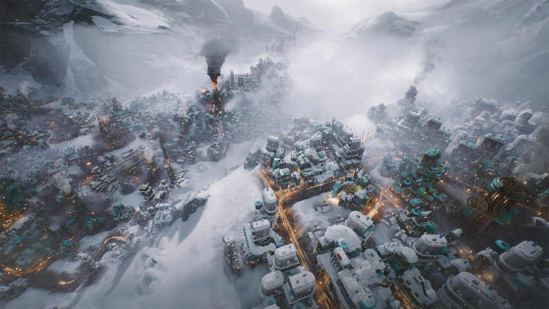  Взгляд на Город во Frostpunk 2 