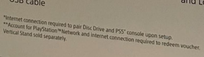 Дисковод новой PlayStation 5 Slim потребует для своей активации интернет-подключение