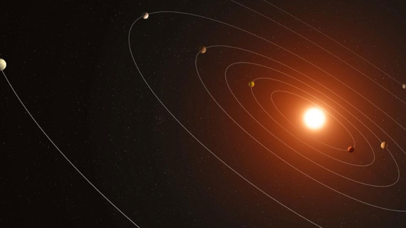  Система Кеплер-385 в представлении художника. Источник изображения: NASA/Daniel Rutter 