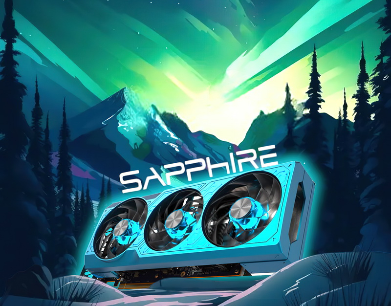 Sapphire выпустила видеокарту Radeon RX 6750 GRE Aurora OC с заводским разгоном GPU и видеопамяти
