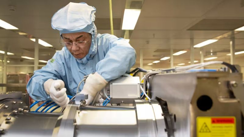 Импорт оборудования для производства чипов в Китай в прошлом квартале почти удвоился