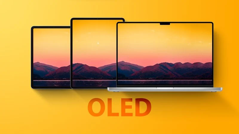 К 2027 году OLED-экраны придут во все iPad и MacBook