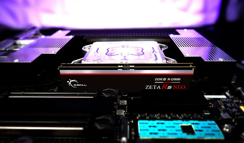 G.Skill представила комплекты памяти Zeta R5 Neo R-DIMM DDR5-6400 для процессоров Ryzen Threadripper 7000