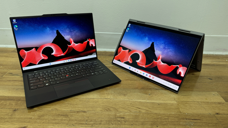 Lenovo представила уменьшенные и облегчённые ноутбуки ThinkPad X1 Carbon и X1 2-in-1 на чипах Intel Core Ultra