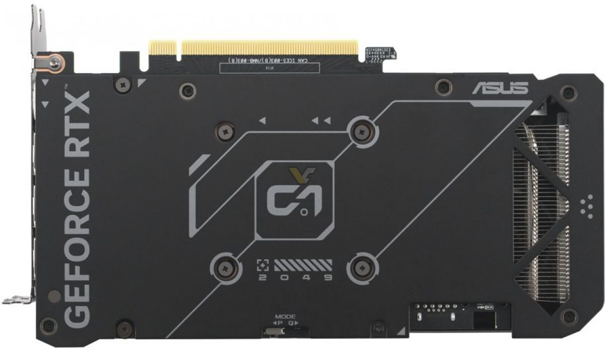 Грядущая ASUS GeForce RTX 4070 Super Dual с 12+4-контактным разъёмом ...