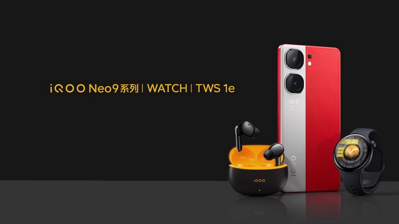 iQOO представила беспроводные наушники iQOO TWS 1e и свои первые смарт-часы iQOO Watch