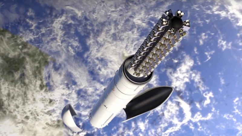  Большая часть запусков ракеты-носителя SpaceX пришлась на развертывание спутников системы широкополосного доступа в интернет Starlink. Графика SpaceX 