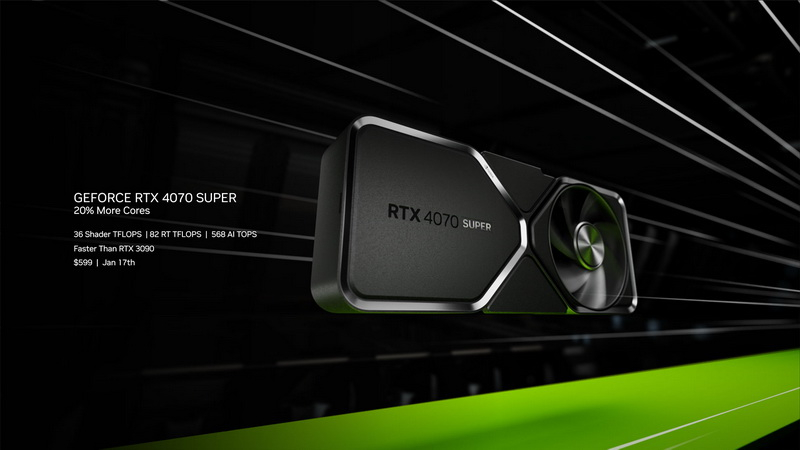 GeForce RTX 4070 Super оказалась до 18 % быстрее обычной RTX 4070 в тестах 3DMark