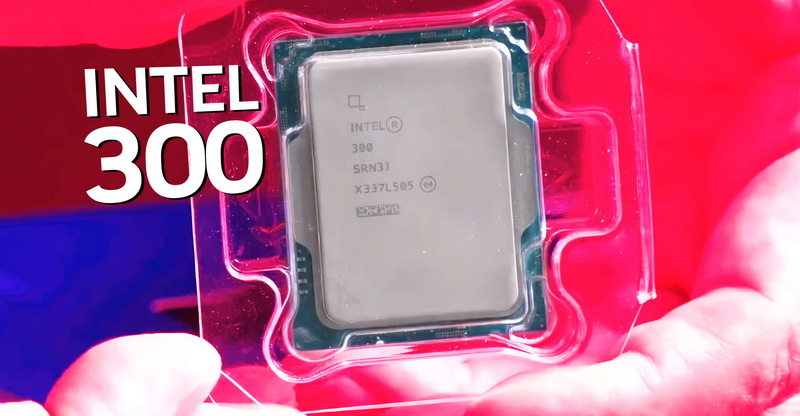 Опубликованы тесты двухъядерного Intel Processor 300 — самый дешёвый и слабый Raptor Lake Refresh