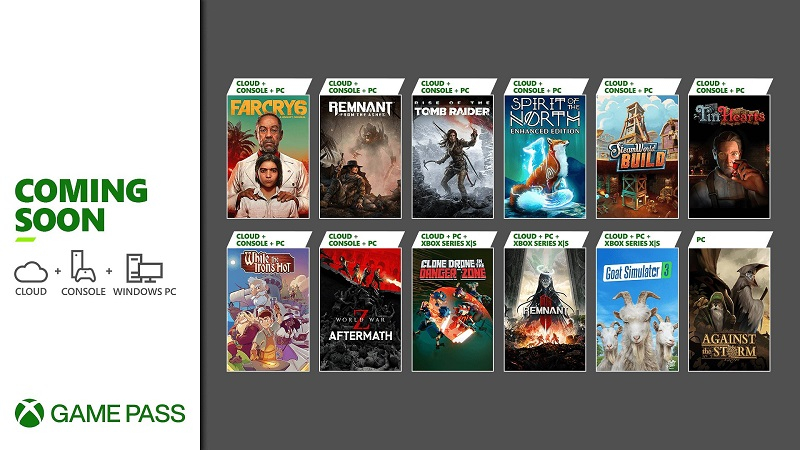  В Game Pass регулярно добавляют новые игры (источник изображения: Xbox) 